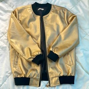GOLD JACKET only worn a couple of times!